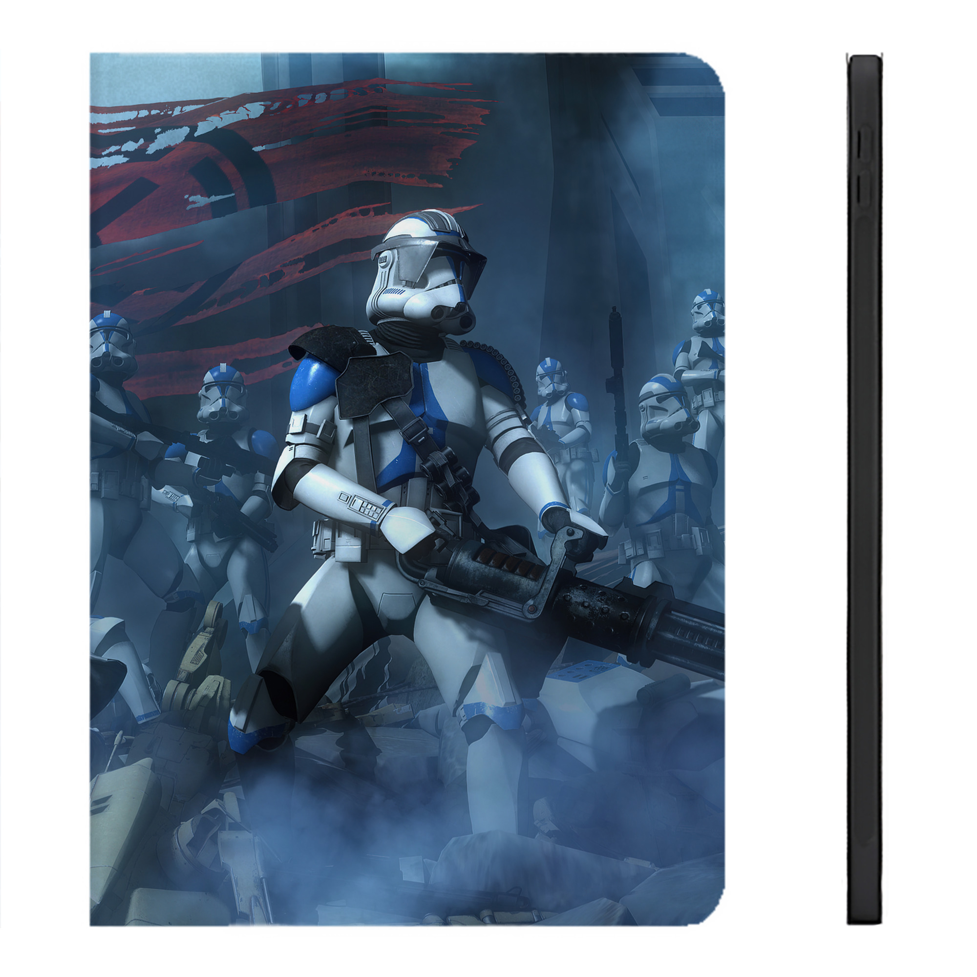 （画像用） スター・ウォーズ Star Wars IPadケース ペンホルダー付き ブックスタイルデザイン